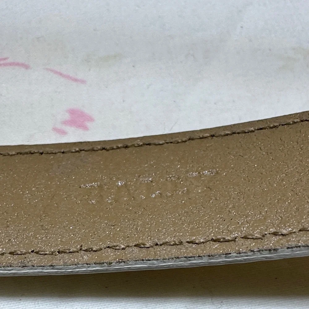 Bally Tan Leather Belt with Gold Buckle - Picture 5 of 15